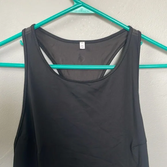 Lululemon Size 4 Black Blissed Out Sleeveless Tennis Sporty Dress prep athlete - Picture 2 of 7